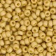 Miyuki rocailles Perlen 8/0 - Opaque glazed frosted citron yellow 8-4692